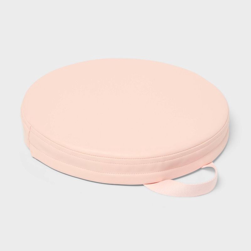 slide 1 of 3, Round Seat Cushion Blush Pink - up&up™, 1 ct