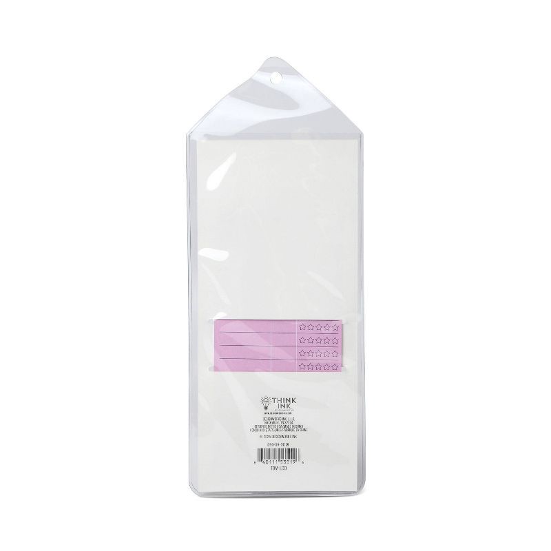 slide 2 of 6, DesignWorks Ink Library Card Bookmark, 1 ct