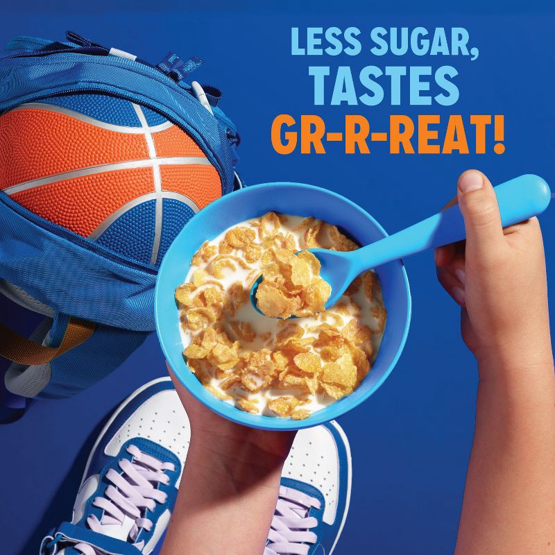 slide 5 of 12, Kellogg's Frosted Flakes Reduced Sugar Family Size Breakfast Cereal - 20.3oz, 20.3 oz
