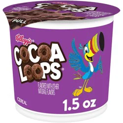 Kellogg's Froot Loops Cocoa Loops Breakfast Cereal Cup - 1.5oz