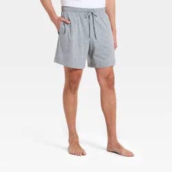 Men's All Night Knit Pajama Shorts - Goodfellow & Co™ Heathered Gray XL