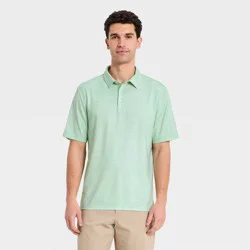 Men's Comfort Wear Polo Shirt - Goodfellow & Co™ Mint Green L