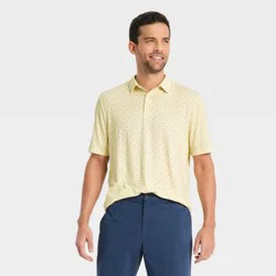 Men's Comfort Wear Polo Shirt - Goodfellow & Co™ Yellow XL