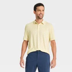Men's Comfort Wear Polo Shirt - Goodfellow & Co™ Yellow XL
