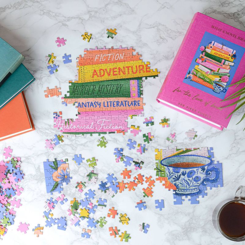 slide 9 of 9, DesignWorks Ink For the Love of Books Puzzle, 1 ct