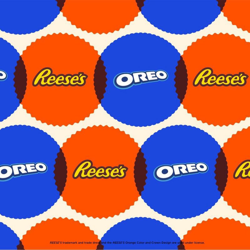 slide 7 of 14, Oreo Reese's Peanut Buttery Creme Chocolate Sandwich Cookies - 12.35oz, 12.35 oz