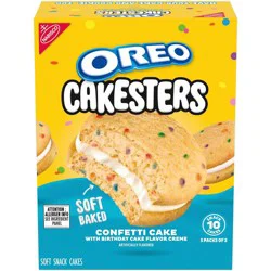 Oreo Cakesters Confetti Soft Snack Cakes Snack Packs - 10.1oz/5ct