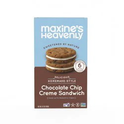 Maxine's Heavenly Chocolate Chip Crème Sandwich Cookie - 9.2oz