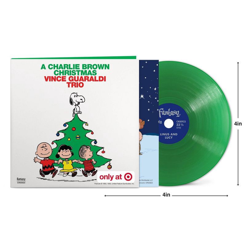 slide 1 of 4, Universal Music Group Vince Guaraldi Trio Tiny Vinyl Edition - Linus & Lucy /Christmas Time Is Here (Target Exclusive, vinyl 4 inch), 1 ct