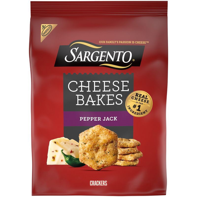 slide 1 of 14, Sargento Cheese Bakes Pepper Jack Crackers - 4.5oz, 4.5 oz