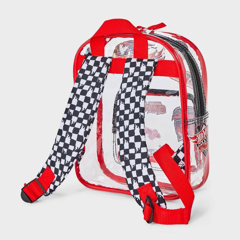 slide 2 of 4, Toddler Hot Wheels Backpack - Red/Black, 1 ct
