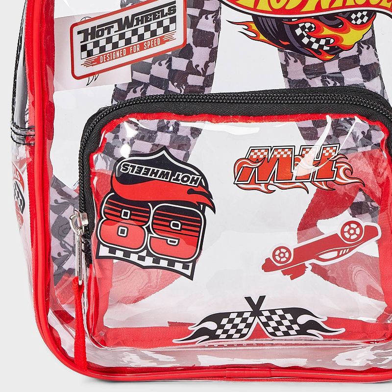 slide 4 of 4, Toddler Hot Wheels Backpack - Red/Black, 1 ct