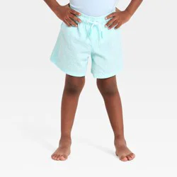 Toddler Boys' Stripped Trunk - Cat & Jack™ Aqua 12M