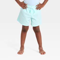 Toddler Boys' Stripped Trunk - Cat & Jack™ Aqua 18M
