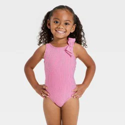 Toddler Girls' One Piece Swimsuit - Cat & Jack™ Pink 4T