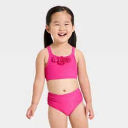 Toddler Girls' Bikini Set - Cat & Jack™ Pink 3T
