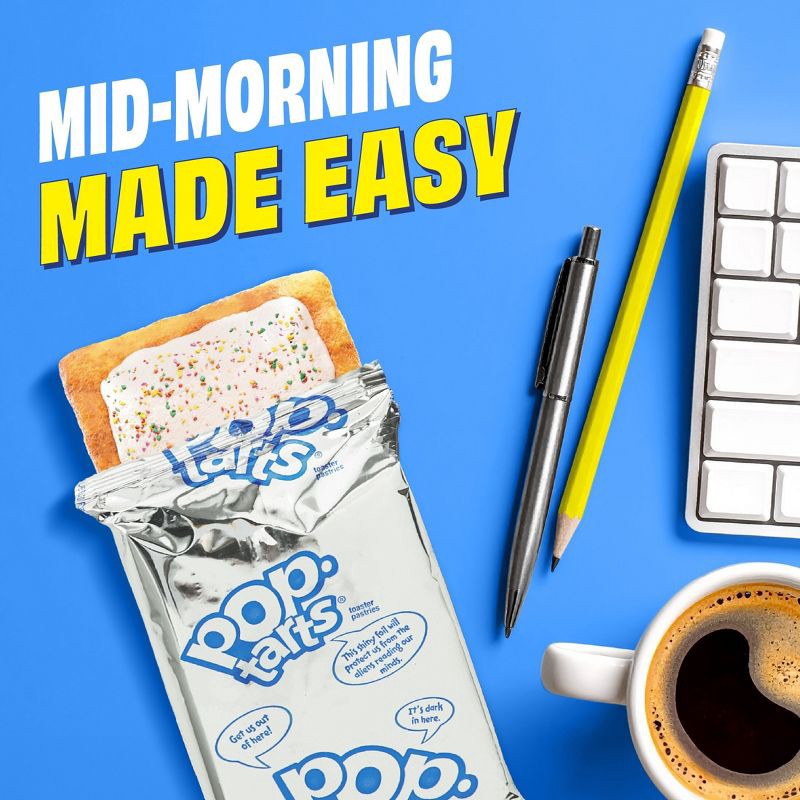 slide 7 of 10, Pop-Tarts Protein Frosted Slammin' Strawberry Toaster Pastries - 14.3oz/8ct, 14.3 oz, 8 ct