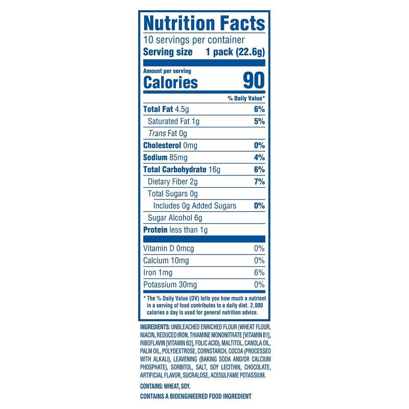 slide 4 of 15, Oreo Zero Sugar Chocolate Sandwich Cookies - 8.8 oz, 8.8 oz