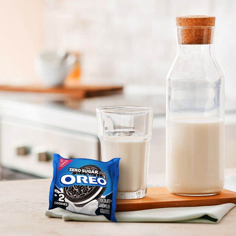 slide 6 of 15, Oreo Zero Sugar Chocolate Sandwich Cookies - 8.8 oz, 8.8 oz