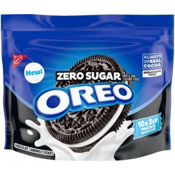 Oreo Zero Sugar Chocolate Sandwich Cookies - 8.8 oz