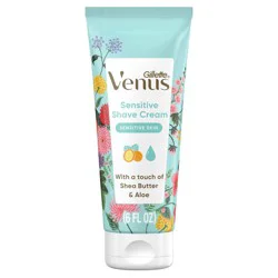 Venus + Rifle Paper Co. Sensitive Skin Women's Shaving Cream - 6oz