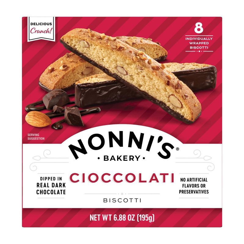 slide 1 of 9, Nonni's Bakery Cioccolanti Biscotti - 6.88oz, 6.88 oz