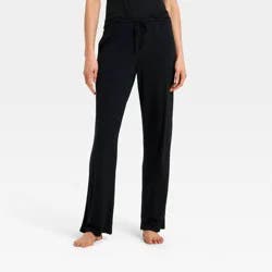 Women's Jersey Pajama Pants - Auden™ Black S