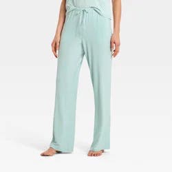 Women's Jersey Pajama Pants - Auden™ Green L