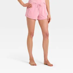 Women's Jersey Pajama Shorts - Auden™ Pink XXL
