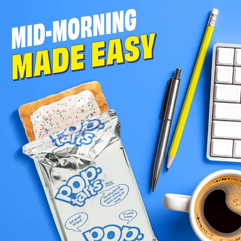 slide 7 of 10, Pop-Tarts Protein Frosted Bumpin' Blueberry Toaster Pastries - 14.3oz/8ct, 14.3 oz, 8 ct