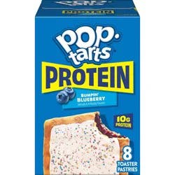 Pop-Tarts Protein Frosted Bumpin' Blueberry Toaster Pastries - 14.3oz/8ct