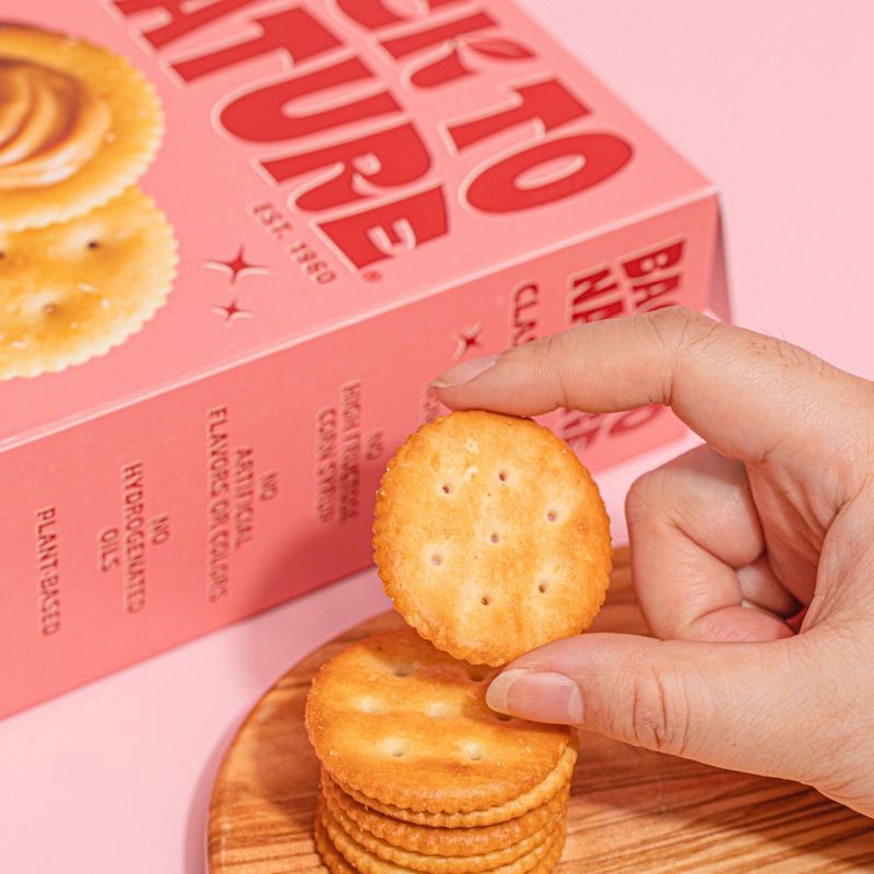 slide 6 of 7, Back to Nature Crackers Classic Round - 6.5oz, 6.5 oz