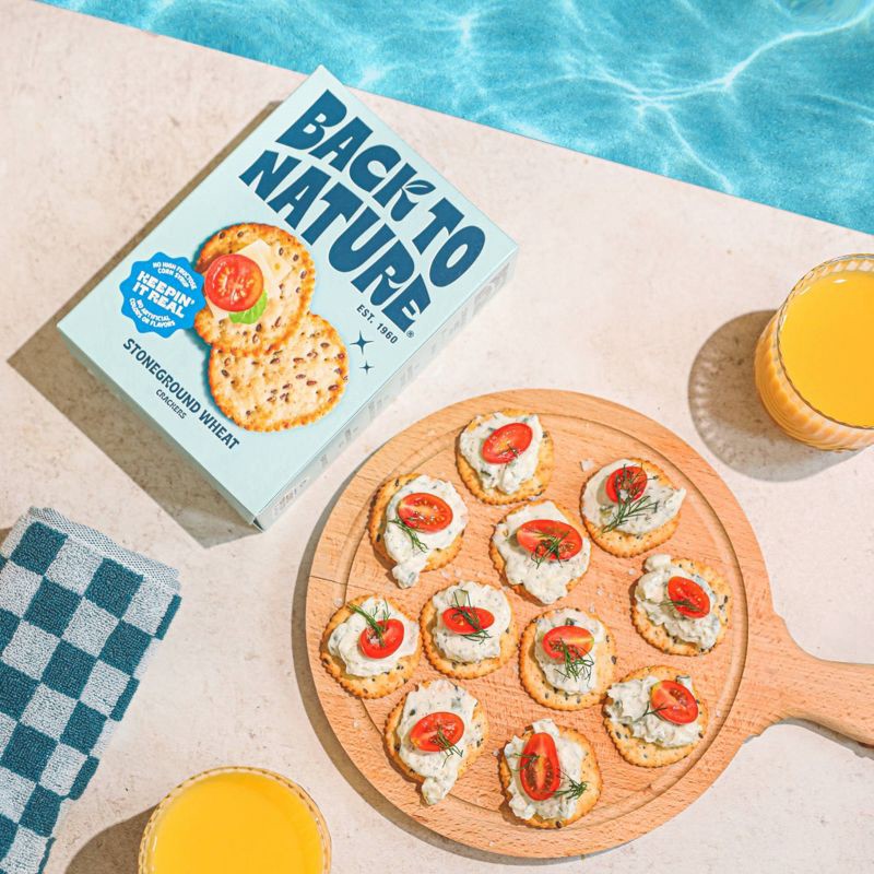 slide 6 of 7, Back to Nature Crackers Original Stoneground Wheat - 5oz, 5 oz