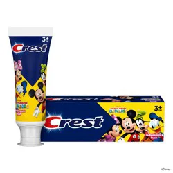 Crest Kid's Disney Junior Mickey Mouse Toothpaste - 4.2 oz: Contains Fluoride, Bubble Gum Flavor, Sodium Fluoride