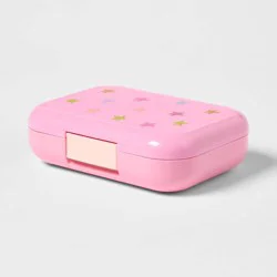 26 fl oz Food Storage Bento Box Pink - Pillowfort™