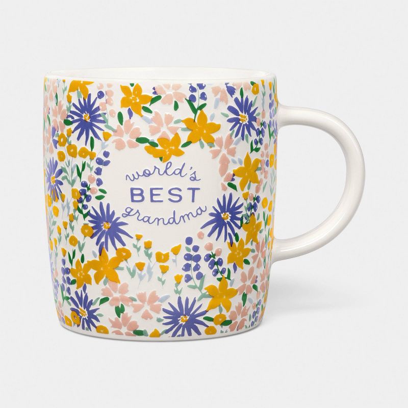 slide 1 of 2, 14 fl oz Worlds Best Grandma Mug, 14 fl oz