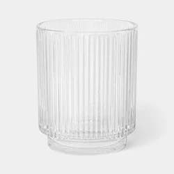 9 fl oz Straight Short Tumbler with Stripes Cassin - Threshold™