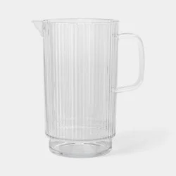 Cassin Plastic Ribbed Pitcher - Threshold™