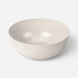 Recycled Poly Pro Serving Bowl Neutral Speckled - Room Essentials™