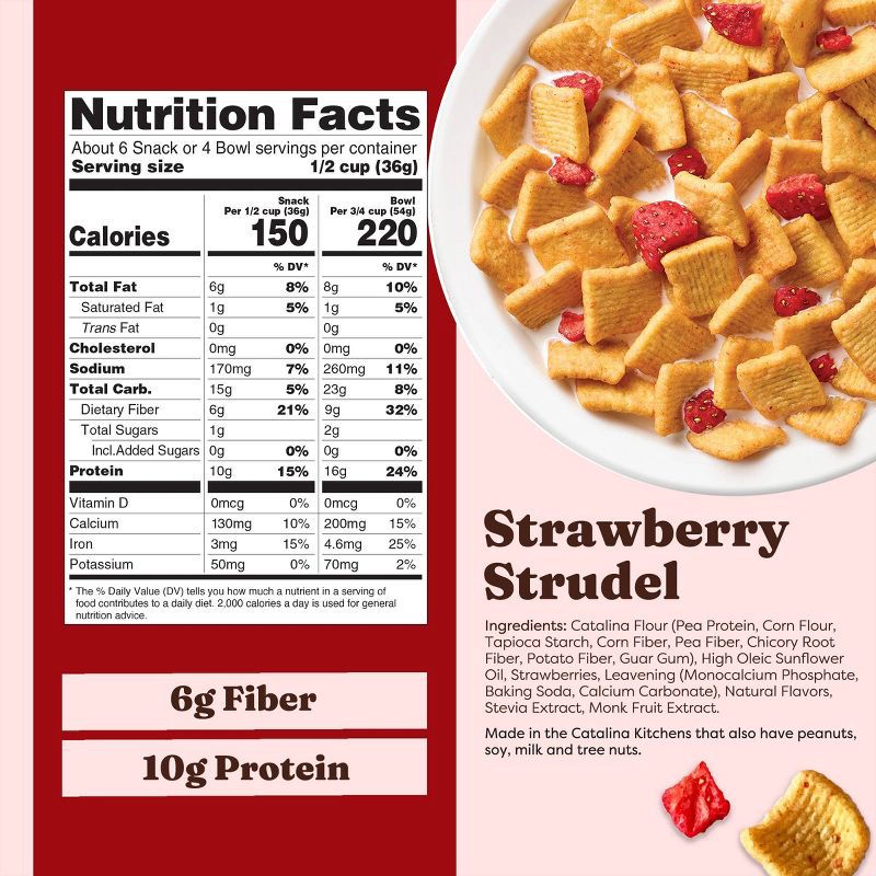 slide 2 of 5, Catalina Crunch Strawberry Strudel Breakfast Cereal - 8oz, 8 oz