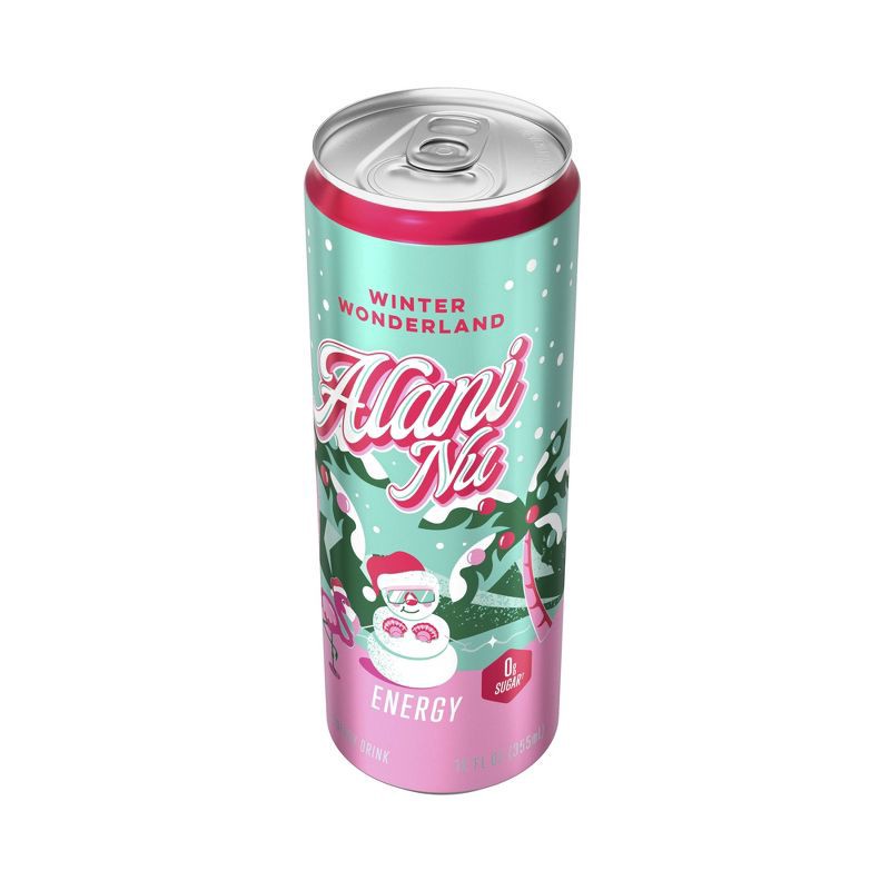 slide 3 of 3, Alani Nu Winter Wonderland Energy Drink - 12 fl oz Can, 12 fl oz