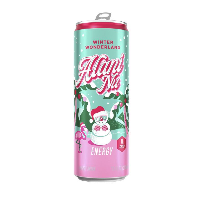 slide 1 of 3, Alani Nu Winter Wonderland Energy Drink - 12 fl oz Can, 12 fl oz
