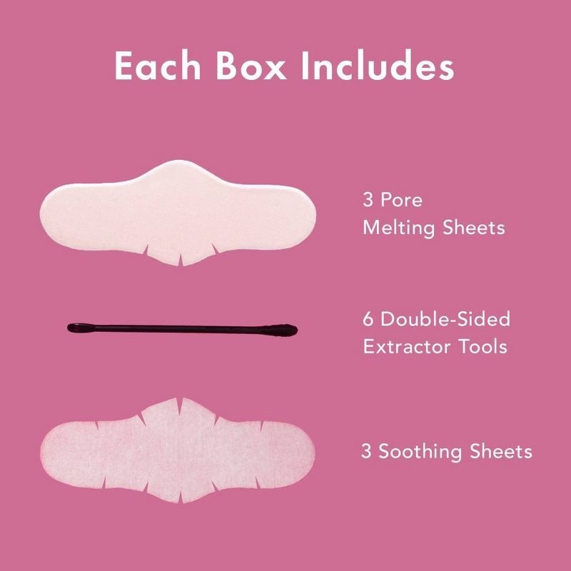 slide 4 of 7, Rael Miracle Patch 3-Step Pore Melting Pack - 3ct, 3 ct