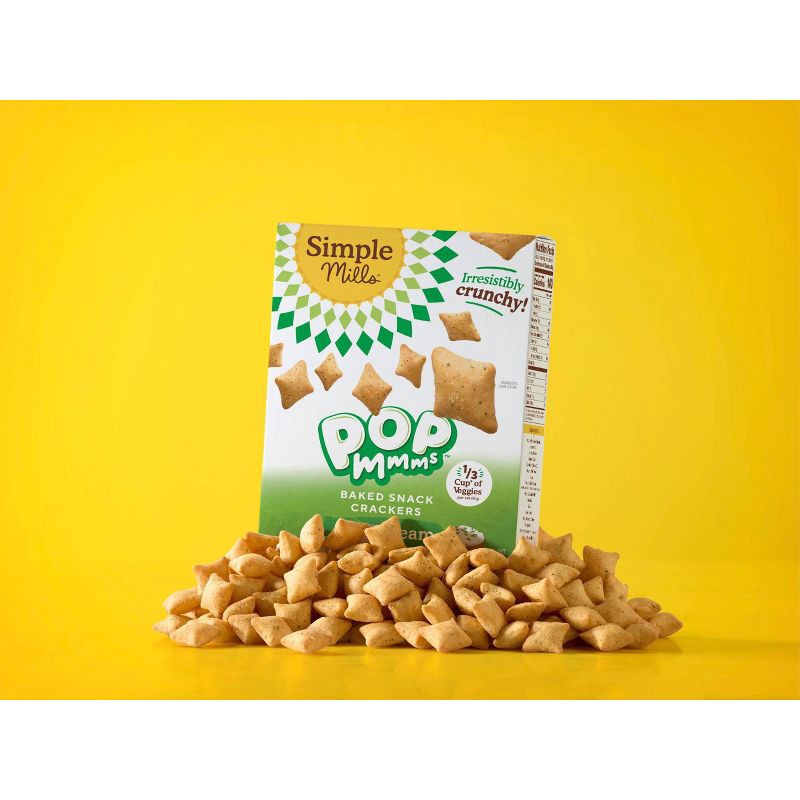 slide 5 of 6, Simple Mills Crackers Pop Mmms Sour Cream & Onion - 4oz, 4 oz