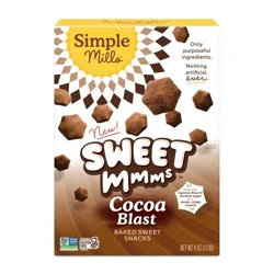 Simple Mills Cookies Sweet Mmms Cocoa Crunch - 4oz