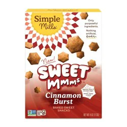 Simple Mills Cookies Sweet Mmms Cinnamon Crunch - 4oz