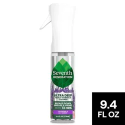 Seventh Generation Lavender Ultra Deep Multi Surface All Purpose Cleaners - 9.4 fl oz: Spray Bottle, Liquid Cleaner, Mirrors & Countertops