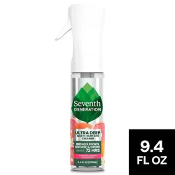Seventh Generation Grapefruit Ultra Deep Surface All Purpose Cleaners - 9.4 fl oz: Spray Bottle, Liquid Form, Mirrors & Countertops