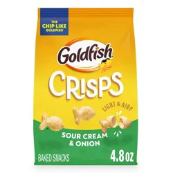 Goldfish Sour Cream & Onion Crisps - 4.8oz