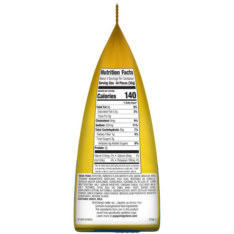 slide 2 of 5, Goldfish Salt & Vinegar Crisps - 4.8oz, 4.8 oz